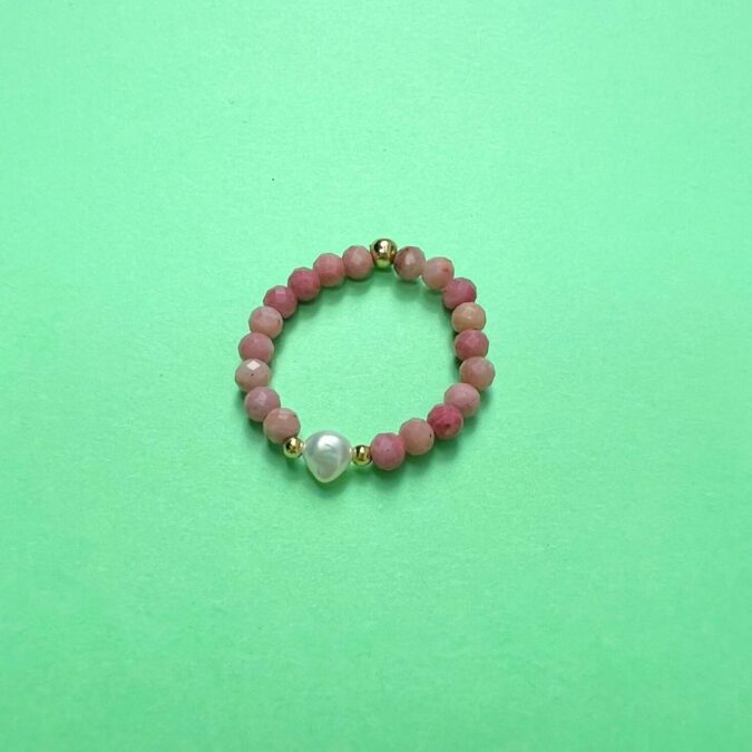 Pierścionek Rosa con Perla